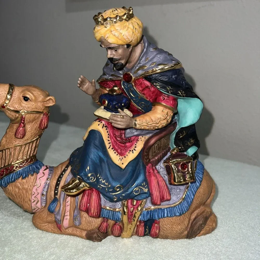 Kirkland Signature Nativity Black Wiseman Camel Replacement 75177 EUC